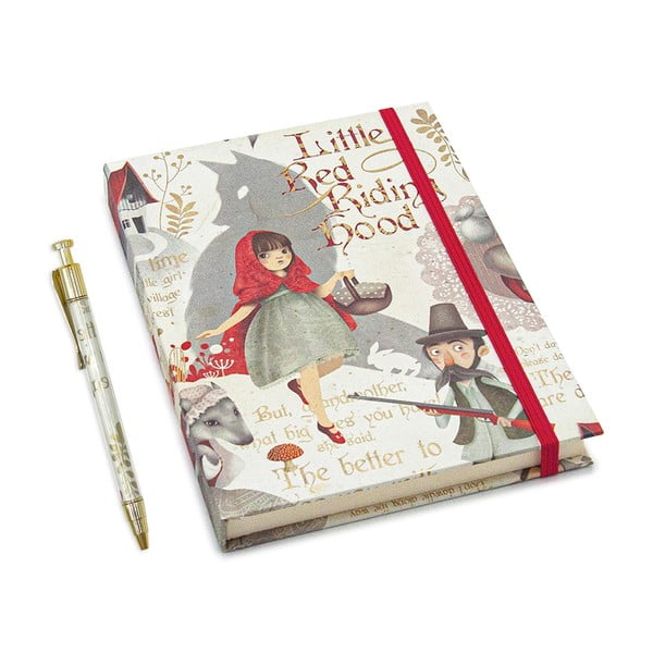 Märkmik koos pliiatsiga 192lk Little Red Riding Hood - Kartos