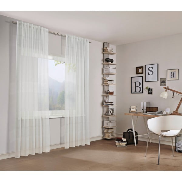 Valge kardin 140x245 cm Etamine - Sehlbach-image-2