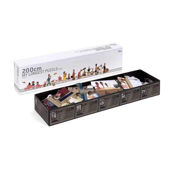 Dlouhé puzzle nastupovat Londji, 54 dílků-image-2