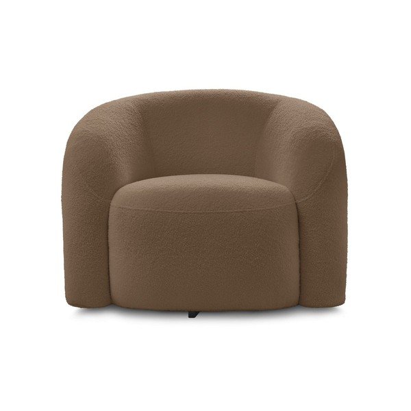 Pruun pöördtool buklé kangast Elina - Bobochic Paris-image-3