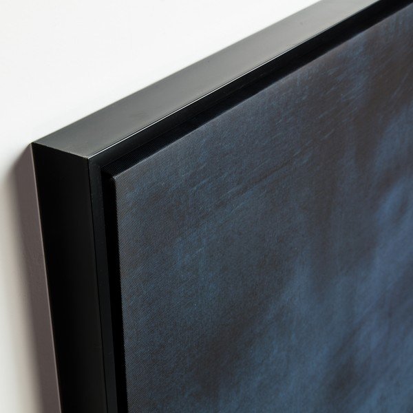Sinine maal raamides, 60 x 90 cm, abstraktne, 60 x 90 cm Wrigley - Kave Home-image-1