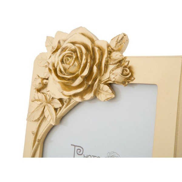 Žlutý fotorámeček v pryskyřicovém rámu Mauro Ferretti Glam Rose, 15 x 20 cm-image-4