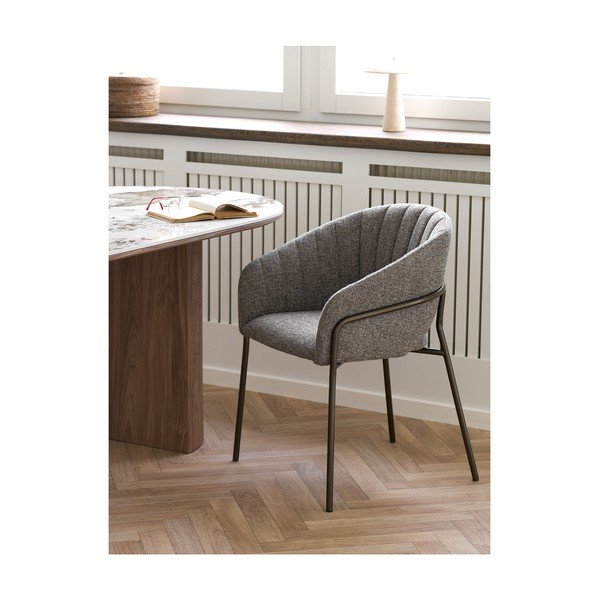 Hallist terasest söögitool käetugedega Costa - House Nordic-image-1