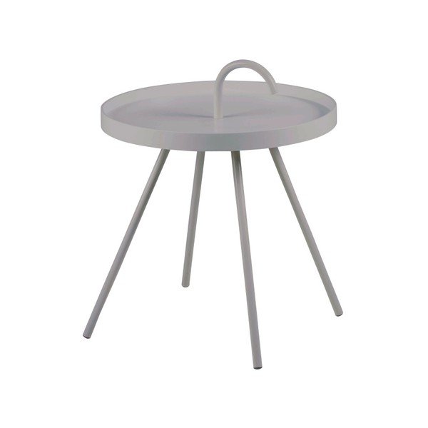Šedý příruční stolek Actona Mico
