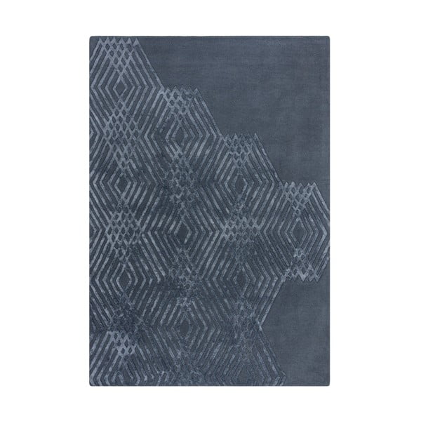 Sinine villane vaip , 120 x 170 cm Diamonds - Flair Rugs