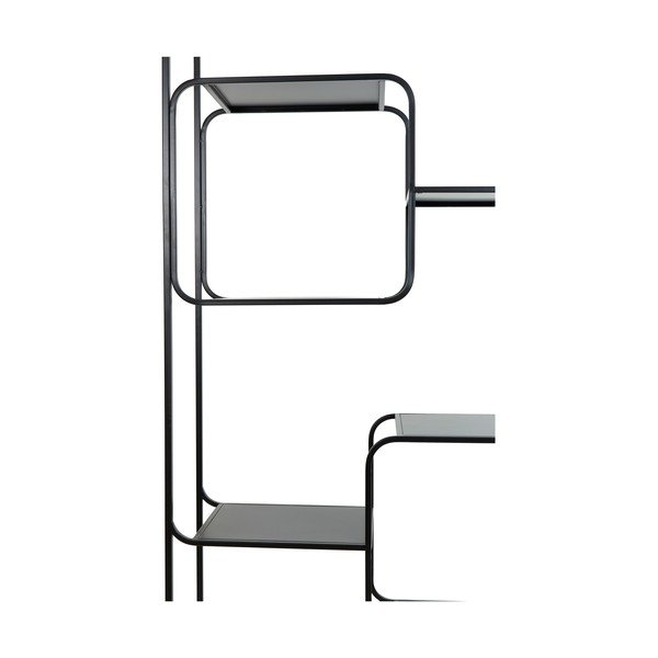 Must metallist raamaturiiul 100x206 cm Winston - Light & Living-image-4