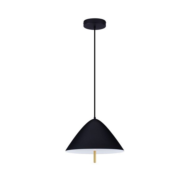 Matt must metallist LED-ripplamp metallvarjuga, ø 40 cm Oros - Nova Luce