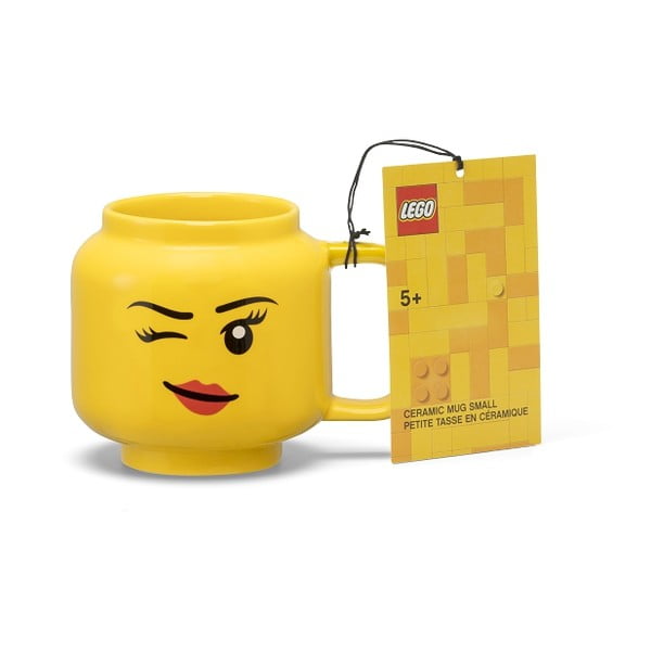 Kollane keraamiline beebimokk 255 ml Head - LEGO®-image-3