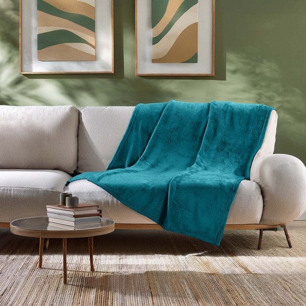 Sinine pleed 125x150 cm Flanou - douceur d'intérieur-image-2