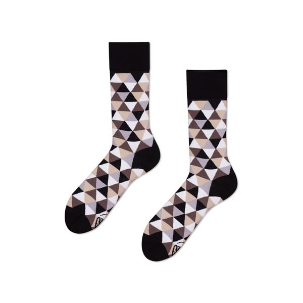 Ponožky Many Mornings Coffee Triangles, vel. 39–42