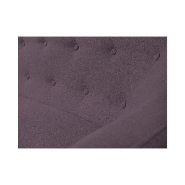 Fialová pohovka Mazzini Sofas Piemont, 188 cm-image-2