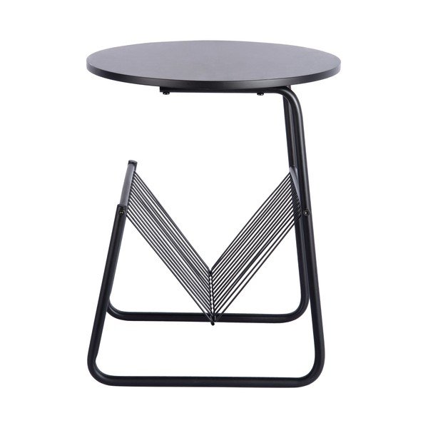 Metallist ümmargune abilaud ø 40 cm Riqueza Revista - Leitmotiv-image-3