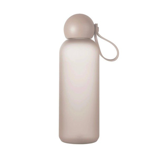 Beež reisipudel taaskasutatud plastist 650 ml Tom - Sagaform