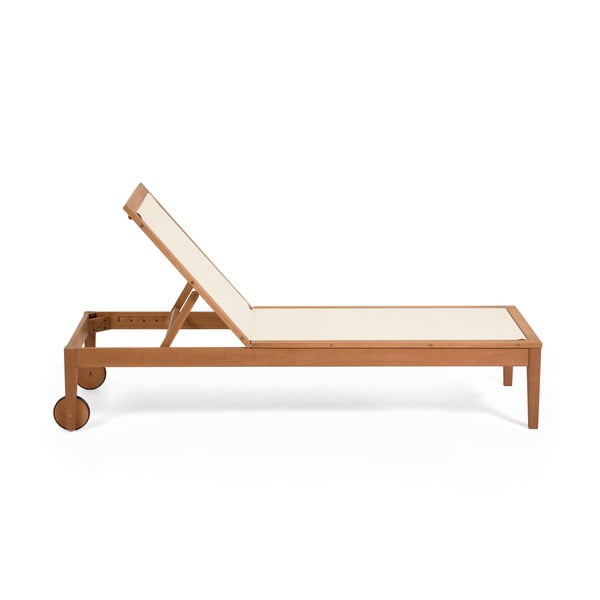 Eukalüptist valmistatud beež aialaua Caterin - Kave Home-image-2