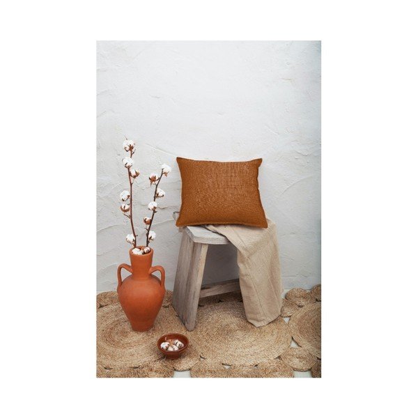 Povlak na polštář Really Nice Things Terracota, 45 x 45 cm-image-1