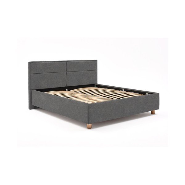 Helehall kaheinimesevoodi restiga ja hoiuruumiga , 160 x 200 cm Grace - ProSpánek-image-2