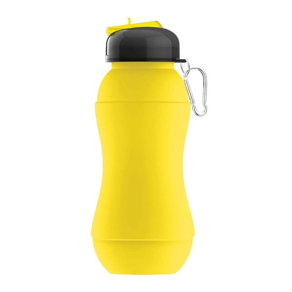Revoluční sportovní lahev Sili-Squeeze, žlutá, 700 ml