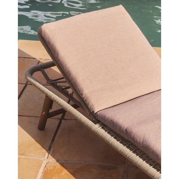 Beež aiapadi lamamistoolile 50x175 cm Maoni - Kave Home-image-1