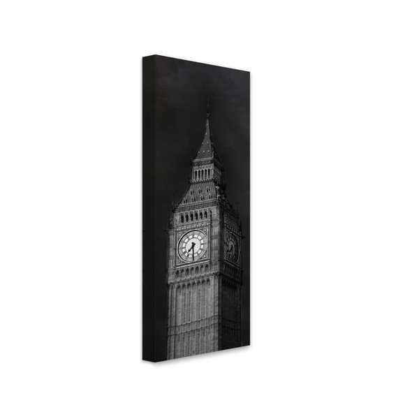 Obraz Styler Canvas Silver Big Ben, 45 x 140 cm-image-2