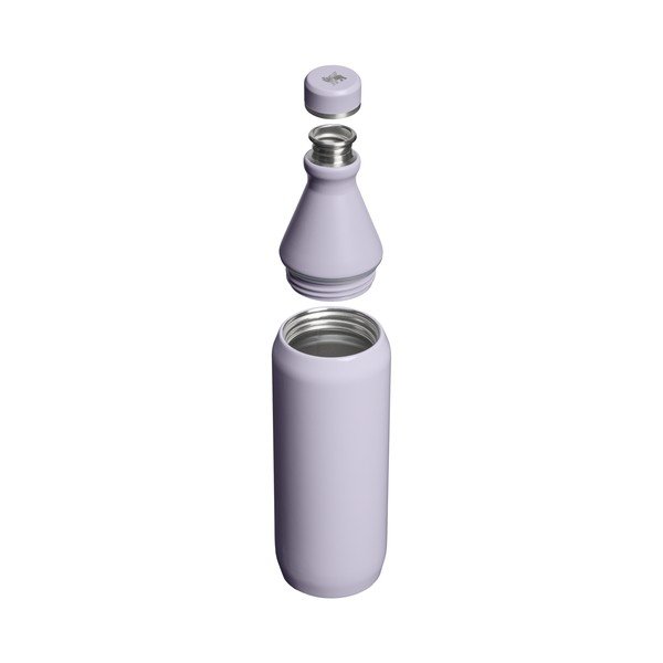 Lavendlivärvi roostevabast terasest termospudel 600 ml All Day Slim Bottle Purple Dust - Stanley-image-1