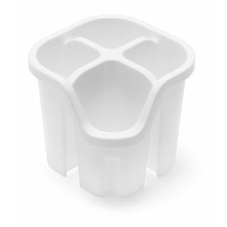 Valge plastikust söögiriistade kuivati ​​14x14 cm Signature – Addis