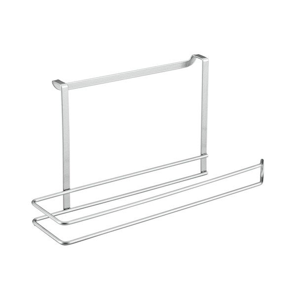Hõbedane teras majapidamispaberi hoidja rippuv Galileo – Metaltex-image-2