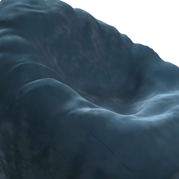 Sinine istumiskott Posh Velvet - Yellow Tipi-image-1