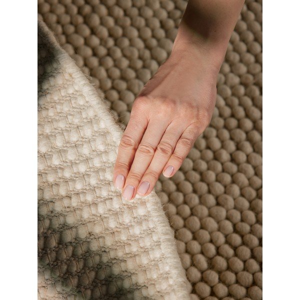 Käsitsi kootud villane ümmargune vaip naturaalses värvitoonis ø 200 cm Richmond Diana - Ted Baker-image-4