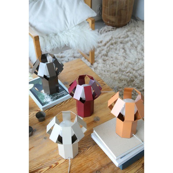 Punane metallist laualamp metallvarjuga (kõrgus 27 cm) Octa - Markslöjd-image-4