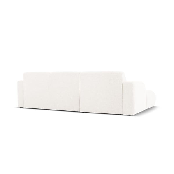 Valge bukleekangast nurgadiivan (vasak nurk) Molino - Micadoni Home-image-3