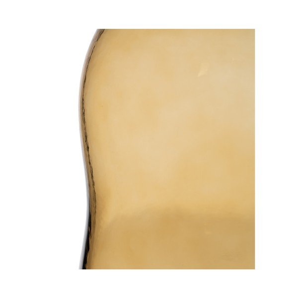 Ookerkollane klaasist vaas (kõrgus 35 cm) Amber - Ixia-image-2