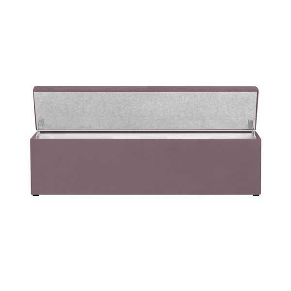 Lavendlilillat värvi vooder , 200 x 46 cm Ancona - Mazzini Sofas-image-2
