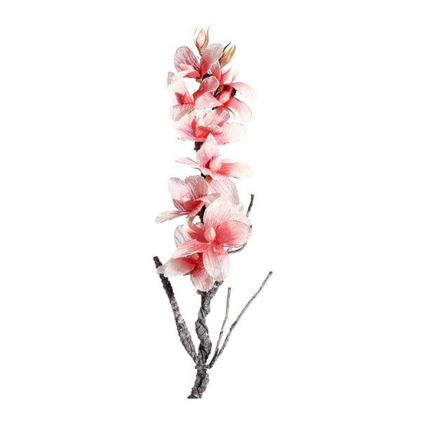Umělá květina s růžovými květy Ixia Folami, výška 122 cm