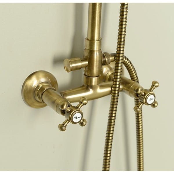 Pronks dušikomplekt koos pea- ja käsidušiga 142 cm Antea - Sapho-image-1