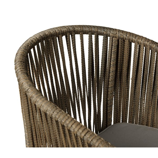 Hallikaspruunid aiatoolid 2tk komplektis Trapani - Bonami Selection-image-3