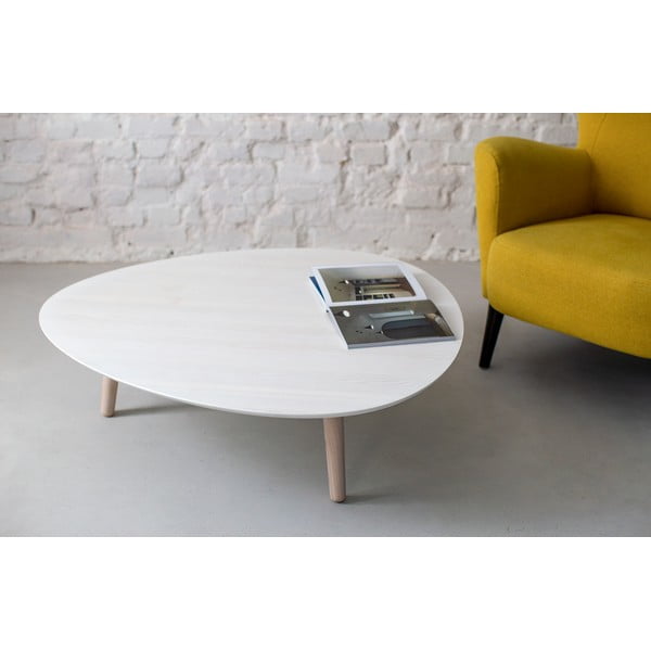 Valge saarepuust kohvilaud Contrast Pick - Ragaba-image-4