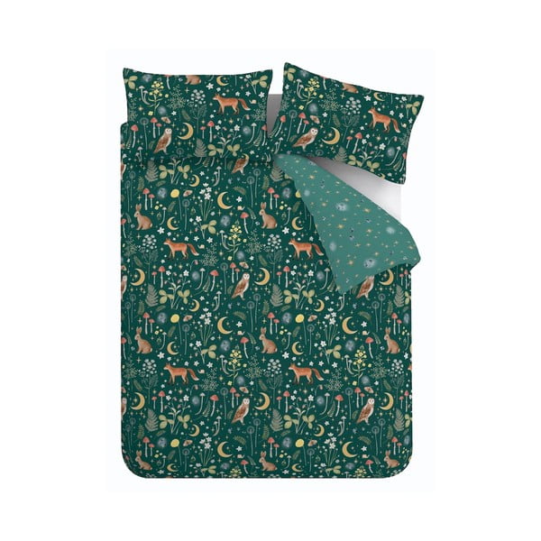 Tumeroheline voodipesu üheinimesevoodile 135x200 cm Enchanted Twilight - Catherine Lansfield