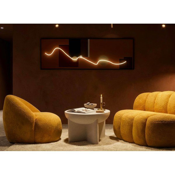 Trükitud pilt raamiga/lõuendil 50x150 cm LED - Mauro Ferretti-image-4