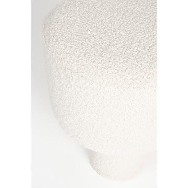 Valge bukleekangast tumba Marcos - White Label-image-2