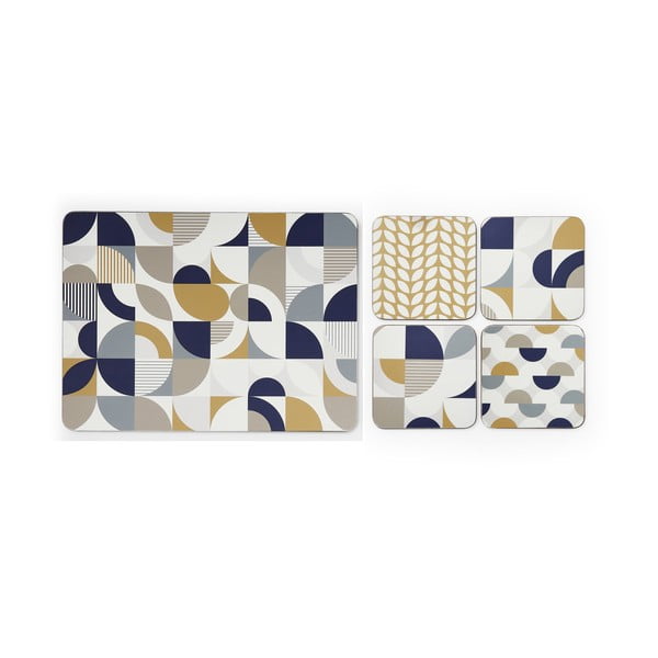 Lauamatid ja klaasialused komplektis  8 tk Bauhaus – Cooksmart ®-image-2