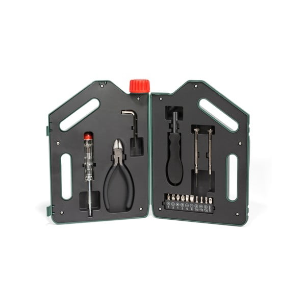 Set nářadí v krabici ve tvaru nádoby na olej Kikkerland