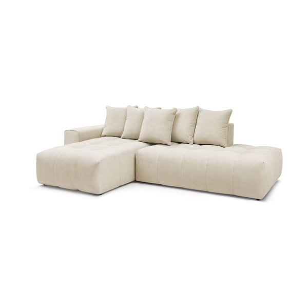 Beež nurgadiivan (vasakpoolne nurk) Mont-Blanc - Bobochic Paris-image-3