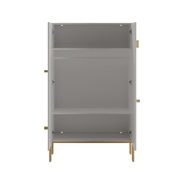 Helehall laste riidekapp 100x170 cm Cube - Pinio-image-4