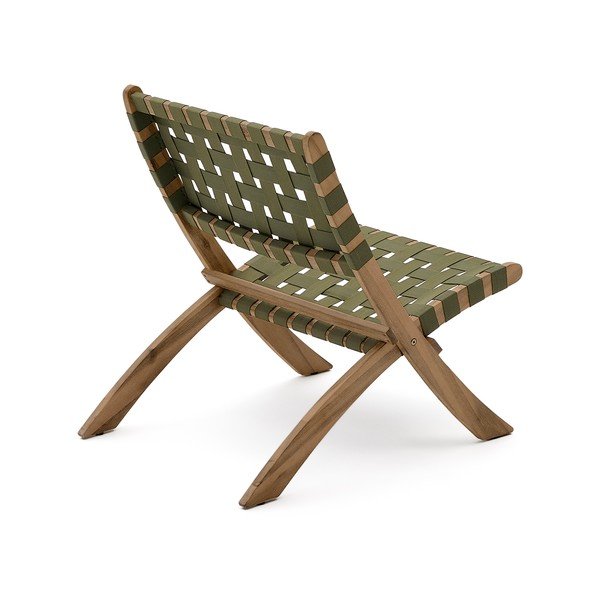 Roheline puidust aiatool Chabeli - Kave Home-image-4