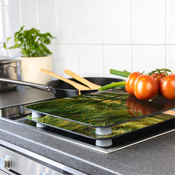 Karastatud klaasist pliidikatte komplekt 2 tk 52x30 cm Lighthouse - Maximex-image-1