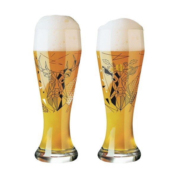Sada 2 pivních sklenic Ritzenhoff Weizen, 645 ml