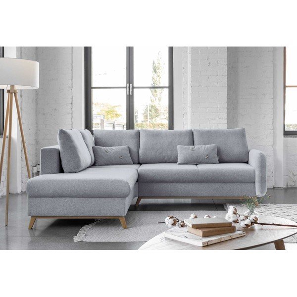 Helehall nurgas diivanvoodi L, vasakpoolne nurk Scandic Lagom - Miuform-image-1