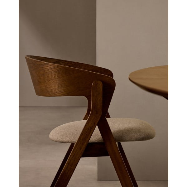 Pruun söögitool Godia - Kave Home-image-1