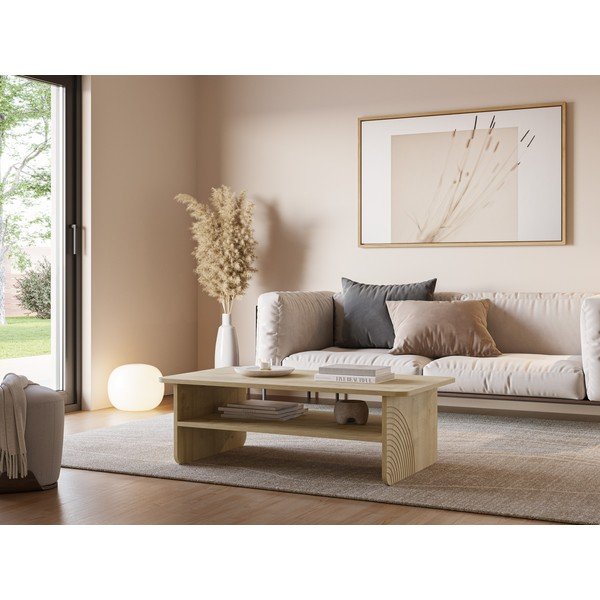 Tammespoonist diivanilaud 60x110 cm Daira - Marckeric-image-1