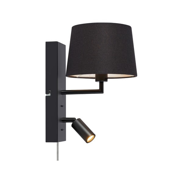 Must LED seinavalgusti (pikkus 28,5 cm) Como - Markslöjd